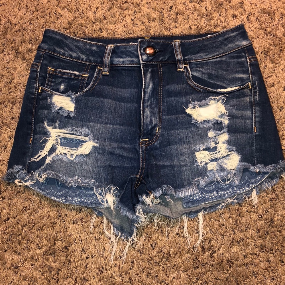 American Eagle High Rise Shortie